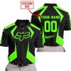 LIMITED EDITION - CUSTOM NAME FOX RACING - GREEN - POLO