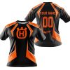 LIMITED EDITION - CUSTOM NAME HUSQVARNA - ORANGE - T-SHIRT