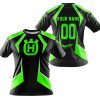 LIMITED EDITION - CUSTOM NAME HUSQVARNA - GREEN - T-SHIRT