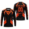 LIMITED EDITION - CUSTOM NAME FXR RACING - ORANGE - JERSEY