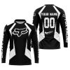 LIMITED EDITION - CUSTOM NAME FOX RACING - WHITE - JERSEY