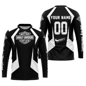 LIMITED EDITION - CUSTOM NAME HARLEY DAVIDSON - WHITE - JERSEY
