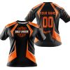 LIMITED EDITION - CUSTOM NAME HARLEY DAVIDSON - ORANGE - T-SHIRT