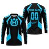 LIMITED EDITION - CUSTOM NAME HUSQVARNA - SKY BLUE - JERSEY