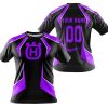LIMITED EDITION - CUSTOM NAME HUSQVARNA - PURPLE - T-SHIRT