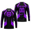LIMITED EDITION - CUSTOM NAME HUSQVARNA - PURPLE - JERSEY