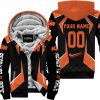 LIMITED EDITION - CUSTOM NAME KTM RACING - ORANGE - FLEECE ZIP HOODIE