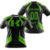 LIMITED EDITION - CUSTOM NAME KAWASAKI - GREEN - T-SHIRT