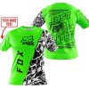PREMIUM MX - LIMITED EDITION JUST FCKN GONNA SEND IT - CUSTOM NAME - FOX RACING - GREEN - T-SHIRT