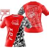 PREMIUM MX - LIMITED EDITION JUST FCKN GONNA SEND IT - CUSTOM NAME - FOX RACING - RED - T-SHIRT