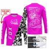 PREMIUM MX - LIMITED EDITION JUST FCKN GONNA SEND IT - CUSTOM NAME - FOX RACING - PINK - JERSEY