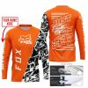 PREMIUM MX - LIMITED EDITION JUST FCKN GONNA SEND IT - CUSTOM NAME - FOX RACING - ORANGE - JERSEY