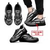 PREMIUM MX SNEAKERS - CUSTOM NAME - FOX RACING  - GREY