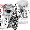 PREMIUM MX - LIMITED EDITION JUST FCKN GONNA SEND IT - CUSTOM NAME - FOX RACING - WHITE - FLEECE ZIP HOOODIE