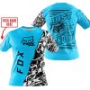PREMIUM MX - LIMITED EDITION JUST FCKN GONNA SEND IT - CUSTOM NAME - FOX RACING - SKY BLUE - T-SHIRT