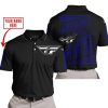 PREMIUM JUST FCKN GONNA SEND IT – CUSTOM NAME – FLY RACING – NAVY BLACK - POLO SHIRT