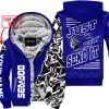 PREMIUM MX - LIMITED EDITION JUST FCKN GONNA SEND IT - CUSTOM NAME - SEA DOO - NAVY - FLEECE ZIP HOOODIE
