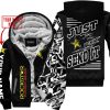 PREMIUM MX - LIMITED EDITION JUST FCKN GONNA SEND IT - CUSTOM NAME - ROCKSTAR - BLACK - FLEECE ZIP HOOODIE