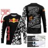 PREMIUM MX - LIMITED EDITION JUST FCKN GONNA SEND IT - CUSTOM NAME - REDBULL - BLACK - JERSEY