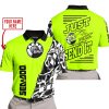 PREMIUM MX - LIMITED EDITION JUST FCKN GONNA SEND IT - CUSTOM NAME - SEA DOO - NEON - POLO SHIRT