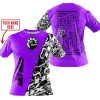 PREMIUM MX - LIMITED EDITION JUST FCKN GONNA SEND IT - CUSTOM NAME - SKI-DOO - PURPLE - T-SHIRT