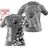 PREMIUM MX - LIMITED EDITION JUST FCKN GONNA SEND IT - CUSTOM NAME - SKI-DOO - GREY - T-SHIRT