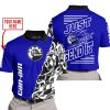 PREMIUM MX - LIMITED EDITION JUST FCKN GONNA SEND IT - CUSTOM NAME - CAN AM- NAVY - POLO SHIRT