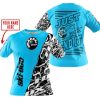 PREMIUM MX - LIMITED EDITION JUST FCKN GONNA SEND IT - CUSTOM NAME - SKI-DOO - SKY BLUE - T-SHIRT