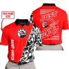 PREMIUM MX - LIMITED EDITION JUST FCKN GONNA SEND IT - CUSTOM NAME - CAN AM- RED - POLO SHIRT