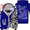 PREMIUM MX - LIMITED EDITION JUST FCKN GONNA SEND IT - CUSTOM NAME - THOR - NAVY - FLEECE ZIP HOOODIE