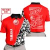 PREMIUM MX - LIMITED EDITION JUST FCKN GONNA SEND IT - CUSTOM NAME - YAMAHA - RED - POLO SHIRT