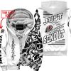 PREMIUM MX - LIMITED EDITION JUST FCKN GONNA SEND IT - CUSTOM NAME - TROY LEE DESIGNS - WHITE - FLEECE ZIP HOOODIE