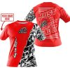 PREMIUM MX - LIMITED EDITION JUST FCKN GONNA SEND IT - CUSTOM NAME - TROY LEE DESIGNS - RED - T-SHIRT
