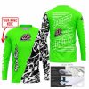 PREMIUM MX - LIMITED EDITION JUST FCKN GONNA SEND IT - CUSTOM NAME - TROY LEE DESIGNS - GREEN - JERSEY