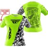 PREMIUM MX - LIMITED EDITION JUST FCKN GONNA SEND IT - CUSTOM NAME - FLY RACING - NEON - T-SHIRT