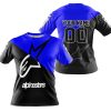 PREMIUM GIFT - CUSTOM NAME - ALPINESTARS - BLUE - T-SHIRT