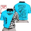 PREMIUM MX - LIMITED EDITION JUST FCKN GONNA SEND IT - CUSTOM NAME - FLY RACING - SKY BLUE - POLO
