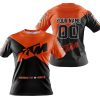 PREMIUM GIFT - CUSTOM NAME - KTM - ORANGE - T-SHIRT