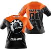 PREMIUM GIFT - CUSTOM NAME - CAN-AM - ORANGE - T-SHIRT