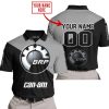 PREMIUM GIFT - CUSTOM NAME - CAN-AM - GREY - POLO