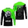 PREMIUM GIFT - CUSTOM NAME - CAN-AM - GREEN - JERSEY