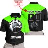 PREMIUM GIFT - CUSTOM NAME - CAN-AM - GREEN - POLO