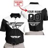 PREMIUM GIFT - CUSTOM NAME - FLY RACING - WHITE - POLO