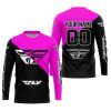 PREMIUM GIFT - CUSTOM NAME - FLY RACING - PINK - JERSEY