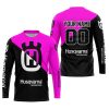 PREMIUM GIFT - CUSTOM NAME - HUSQVARNA - PINK - JERSEY