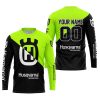PREMIUM GIFT - CUSTOM NAME - HUSQVARNA - NEON - JERSEY