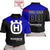 PREMIUM GIFT - CUSTOM NAME - HUSQVARNA - NAVY - POLO