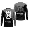 PREMIUM GIFT - CUSTOM NAME - HUSQVARNA - GREY - JERSEY