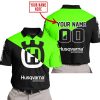 PREMIUM GIFT - CUSTOM NAME - HUSQVARNA - GREEN - POLO