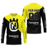 PREMIUM GIFT - CUSTOM NAME - HUSQVARNA - YELLOW - JERSEY